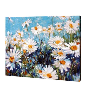 White Daisies | Diamond Painting