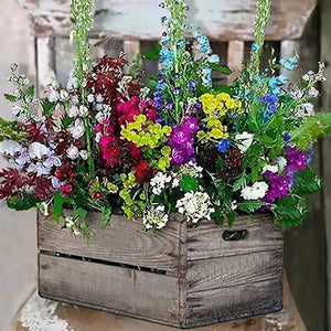 Colorful Flowers In A Box Diamond Painting