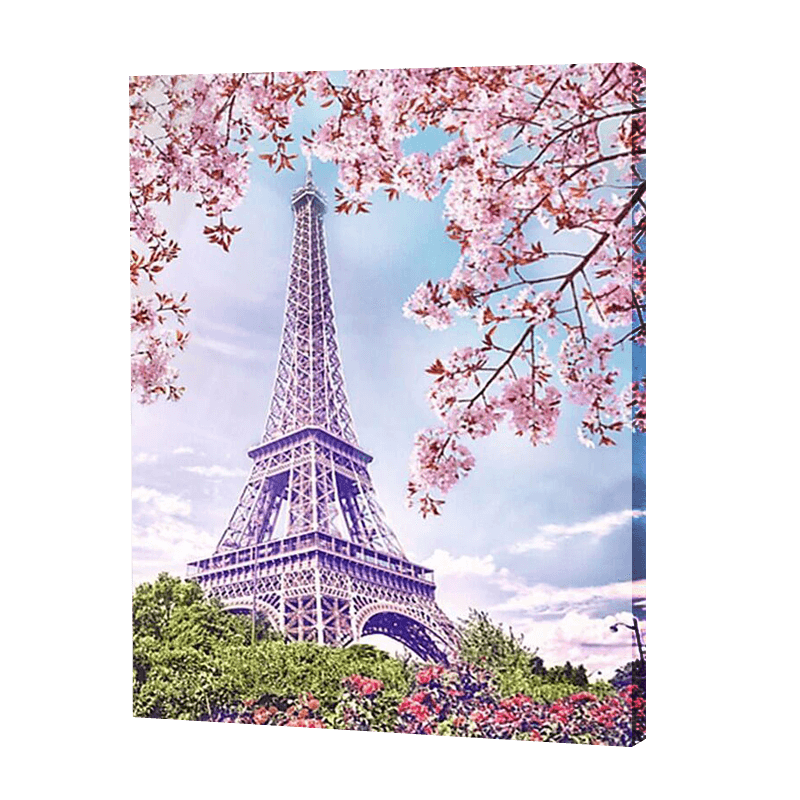 Eiffel Tower Landscape Beauty | Diamond Painting