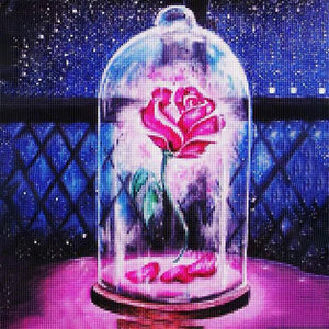 Enchanting Rose Diamond Painting