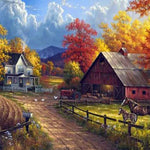 Load image into Gallery viewer, Farm House Diamond Painting
