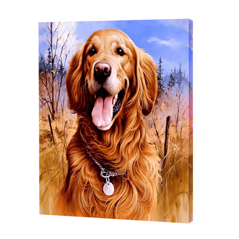 Golden Retriever | Diamond Painting