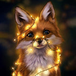 Load image into Gallery viewer, Lighting Fox Diamond Painting
