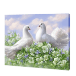 Load image into Gallery viewer, Pigeon Love | Diamond Painting
