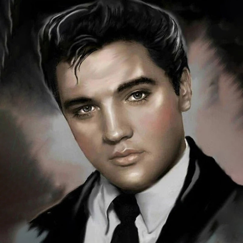 Portrait Of Elvis Diamond Painting