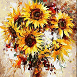 Load image into Gallery viewer, Sunflower Burst Diamond Painting
