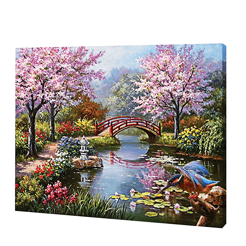 Taiwan Cherry Blossom | Diamond Painting