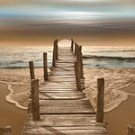 Load image into Gallery viewer, The Beach At Sunset Diamond Painting
