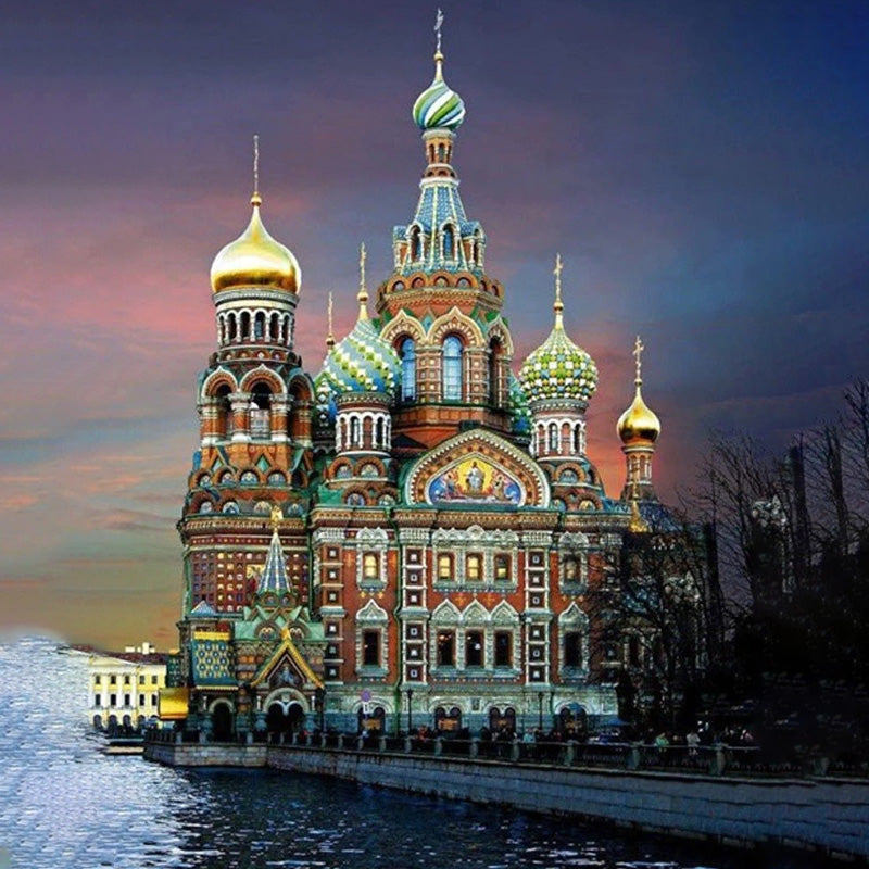 The Cathedral Of Petersburg Diamond Painting