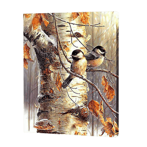 Two Birds On A Branch | Diamond Painting