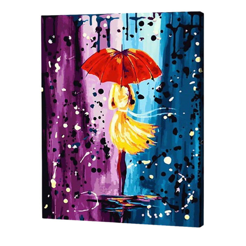 Under the umbrella | Diamond Painting