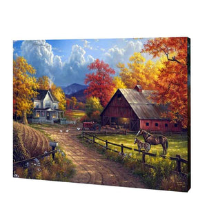 Farm House Diamond Painting