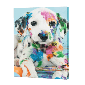 Painted Dog | Diamond Painting