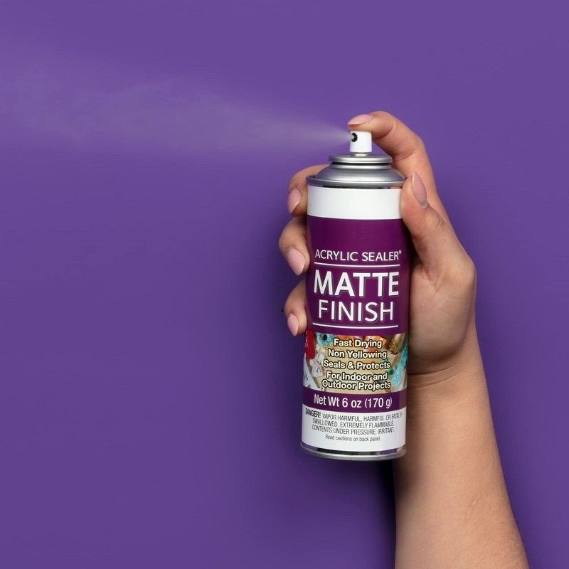 Buy Acrylic Sealer Spray Matte Finish Diamond Painting Hub